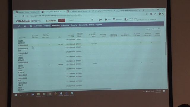 Day3 Part13 Oracle Training Inventory Module смотреть онлайн