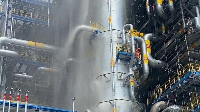 На 3 линии Амурского ГПЗ прошли испытания систем безопасности.mp4 смотреть онлайн