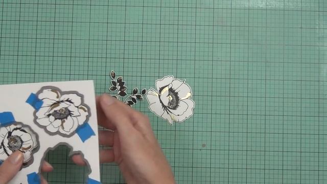 How to Make Elegant Faux Wallpaper Cards with Foil! смотреть онлайн