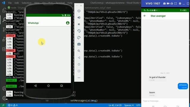#9 Real time chat and gifted chat customization | WhatsApp Clone using React Native in Hindi смотреть онлайн