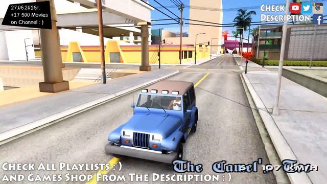 Mesa MAXimum 4X4 - GTA San Andreas 1440p / 2,7K _REVIEW смотреть онлайн