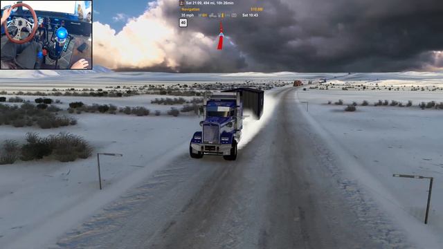 1/2 Alaska Prudhoe Bay - Fairbanks! Ironwerx W900 6X6 BEAST!! - ATS / 4K PNG Logitech G923 смотреть онлайн