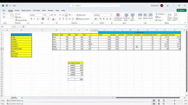 Learn Mathematical Formulae in just 9 mins | Excel Basics Ep.7 | Tamil | Office Guru смотреть онлайн