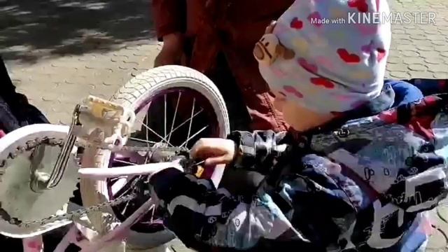 Замена колеса на детском велосипеде "Аист "?????️ смотреть онлайн