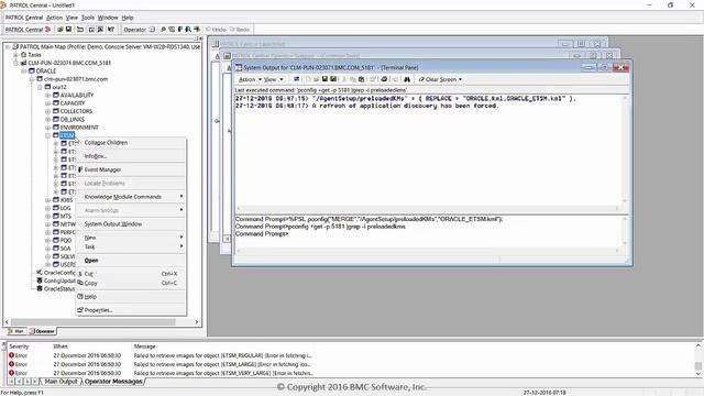 PATROL for Oracle: Configuring an Oracle ETSM instance for monitoring in a PATROL environment смотреть онлайн