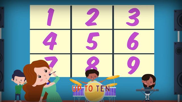 123 Groove! The Counting Song | Learn Numbers from 1 to 10 | Math Toonz | Educational Songs for Kid смотреть онлайн