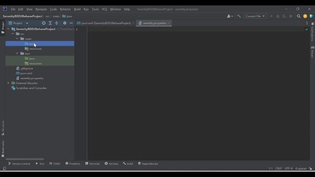 Part 3 - Understand Test Automation Project Folder Structure - Selenium+Java+Serenity BDD+JBehave смотреть онлайн