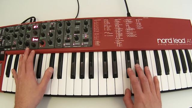 Nord Lead A1 Synthesizer | Play Part 4 (Sounds Demo)