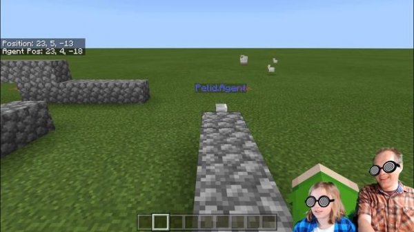MakeCode Python for Minecraft:Education Edition - Agent Tower
