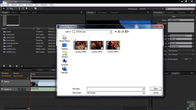 Adobe Encore CS6 Tutorial | Importing Timelines and Elements | InfiniteSkills смотреть онлайн
