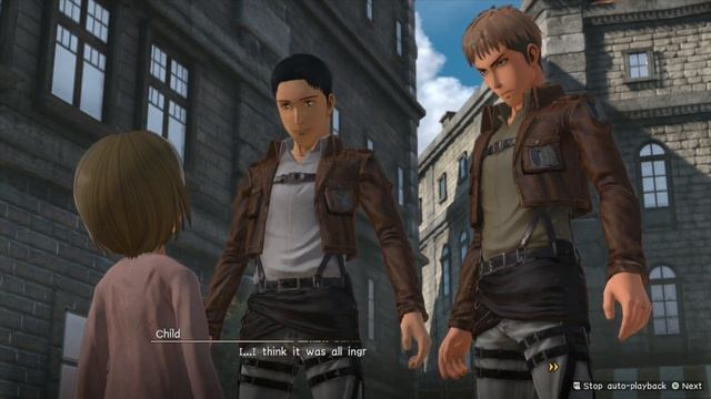 Attack on Titan 2 - Final Battle | Marco Conversation Event смотреть онлайн
