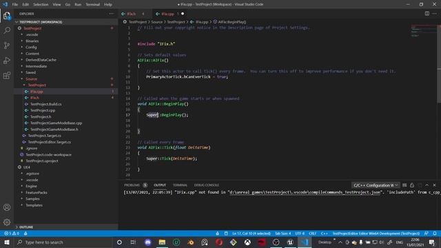 How to Fix IntelliSense in VS Code for Unreal Engine 4 смотреть онлайн
