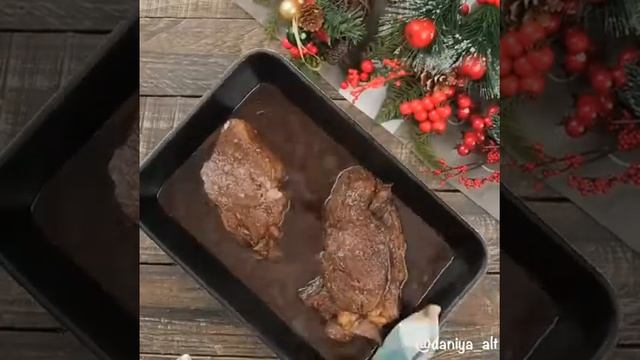 Мясо в соевом соусе