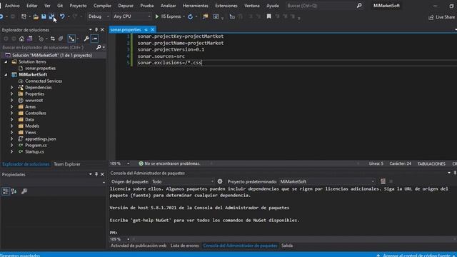 Como Descargar, Instalar y Usar SonarQube con Visual Estudio смотреть онлайн