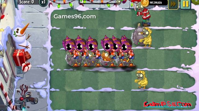 What Plants can kill 8 Witch Pompadour Shellhead Zombie using only 5 plant food? - PvZ 2 Challenge смотреть онлайн