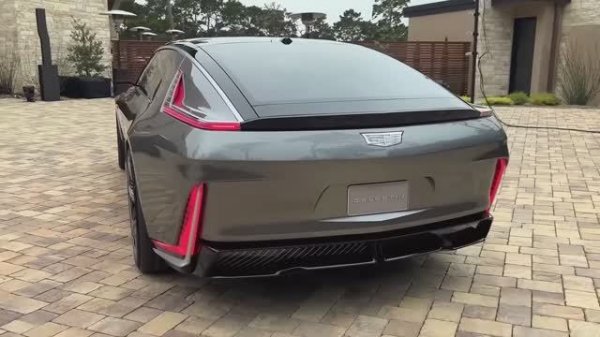 Cadillac's EV Concept with Wooden Interior _ Celestiq