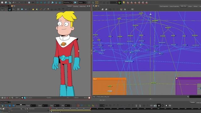 Final Space Character Walkthrough: Toonboom and Illustrator setup смотреть онлайн