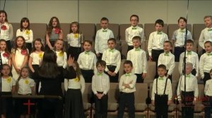 Детский хор поет - детский хор