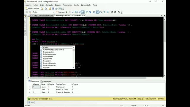 Asp Net Core 2.0 - Join e Left Join - Dapper Micro ORM смотреть онлайн