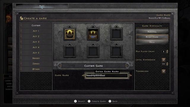 Farming Terror Zones For XP and Grinding Levels For My Druid In Diablo 2 Resurrected смотреть онлайн