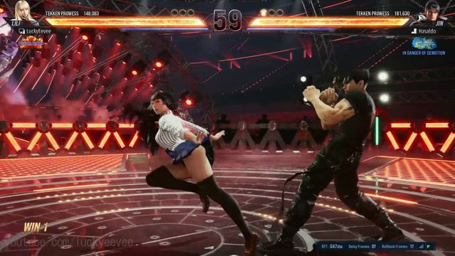 TEKKEN 8 LuckyEevee (LILI) RANKED #5 смотреть онлайн