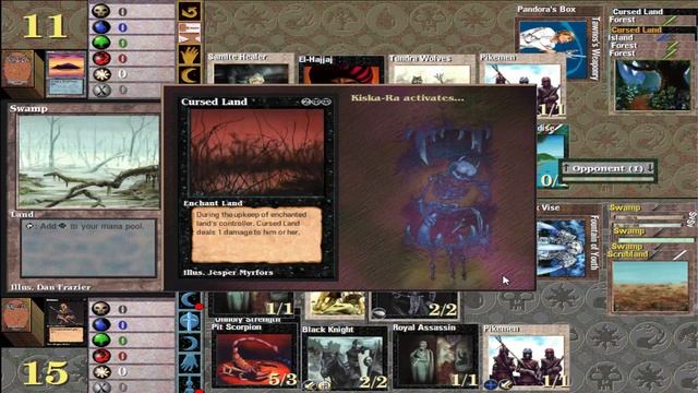 Magic The Gathering PC Game (1997) Walkthrough: Selected Part #1. [HD]