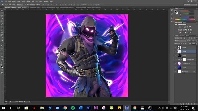 How To Make An EPIC Fortnite Logo In Photoshop! + Free Template смотреть онлайн