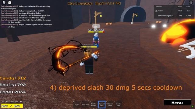 HALLOWEEN SCYTHE SHOWCASE | ROBLOX | UNDERTALE TIMELINE COLLAPSE смотреть онлайн