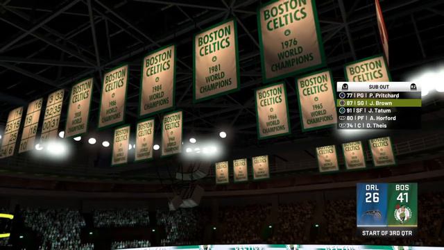 NBA 2K22 Ps4 Gameplay (Boston Celtics vs Orlando Magic) смотреть онлайн