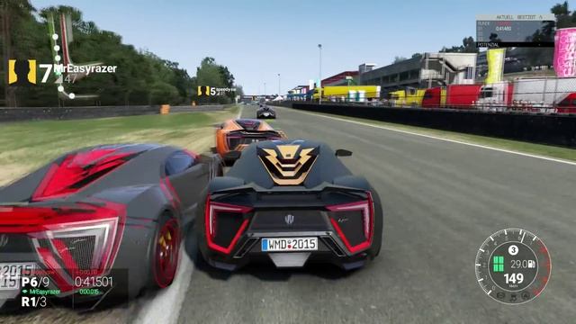 Project Cars - PVP Online CoOp #13 - Circuit Zolder - W Motors Lykan HyperSport [PS4][1080P][German смотреть онлайн