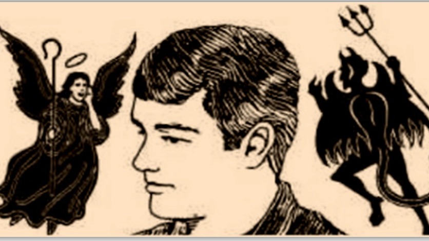 ОБЩЕНИЕ С БЕСОМ, УЧИМСЯ МЫСЛИТЬ ПОЗИТИВНО, НАШИ СОМНЕНИЯ И НЕУВЕРЕННОСТЬ В СЕБЕ - ПИЩА ДЛЯ СУЩНОСТЕЙ