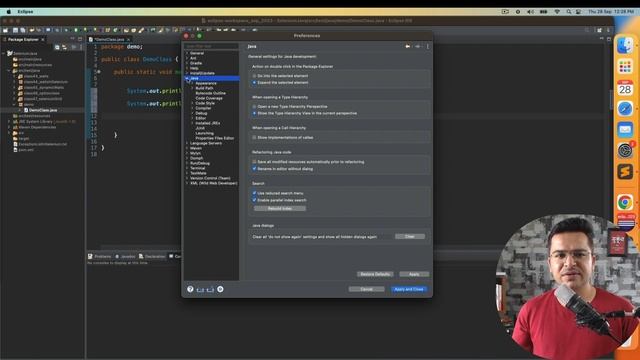 Eclipse IDE Autocomplete Code | Code Suggestion in Eclipse Java смотреть онлайн