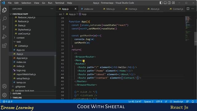 React Router with Vite and Create React App in hindi | React tutorial #21 смотреть онлайн
