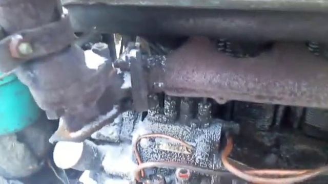 Запуск дизельного двигателя в зимнее время. Часть 1 смотреть онлайн