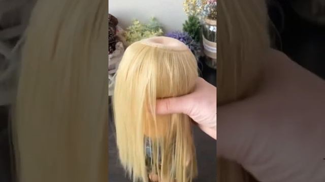 КАК ПРИШИТЬ ТРЕССЫ/КАК ПРИШИТЬ КУКЛЕ ВОЛОСЫ смотреть онлайн