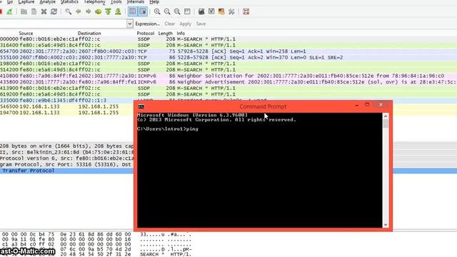 How to Ping Packets Into Wireshark смотреть онлайн