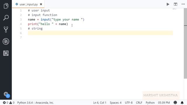 User Input : Python tutorial 18 смотреть онлайн