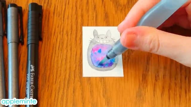 ☆ Teeny Weeny Art CHALLENGE || How Small Can I Draw? ☆ смотреть онлайн