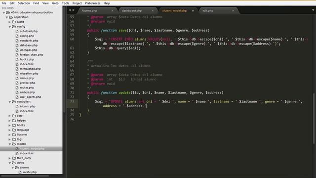 41. Introducción al Query Builder (Parte II) - Curso de CodeIgniter смотреть онлайн