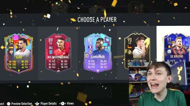 95 RATED!! - FULL TEAM OF THE YEAR FUT DRAFT! (FIFA 23)