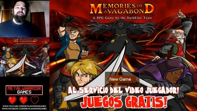 Juego Gratis Memories of a Vagabond Al servicio del VideoJuegador 1 смотреть онлайн