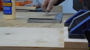 Столярное донце. Простое приспособление для строгания рубанком. Упор для строгания.