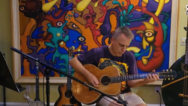 c1930 Maurer Larson Bros Jumbo Guitar versus 1934 Martin 000-18 смотреть онлайн