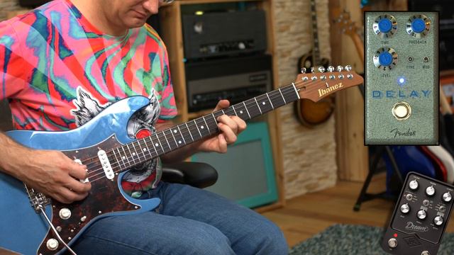 Digital AND Analog Sounds! Fender Hammertone Delay смотреть онлайн