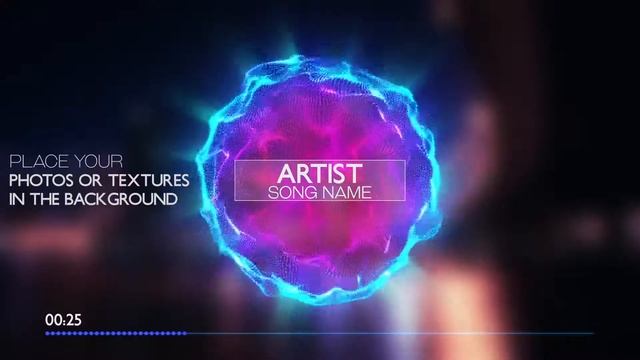 Audio React Music Visualizer Sphere | After Effects Template смотреть онлайн