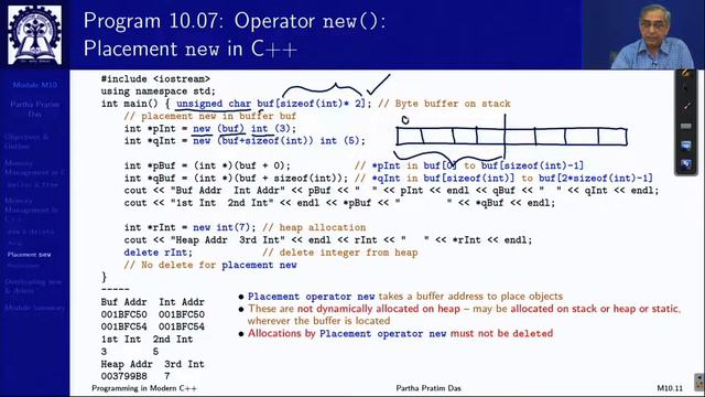 Lecture 10 Dynamic Memory Management смотреть онлайн
