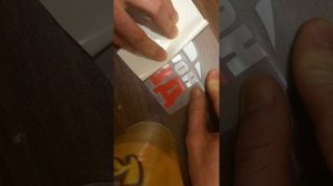 Что делать если наклейка остаётся на подложке