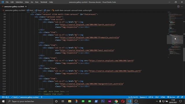 awesome gallery css using Bootstrap + code in description смотреть онлайн