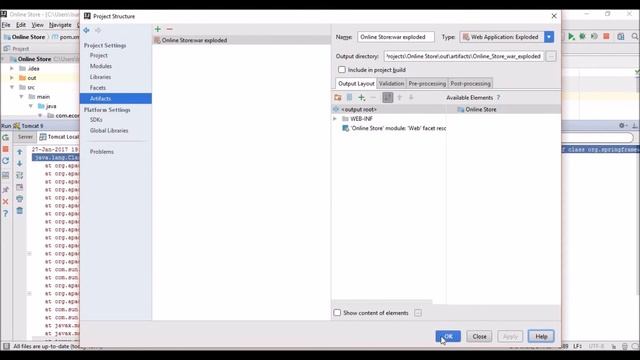 How to solve Spring ClassNotFoundException in IntelliJ (Java)? смотреть онлайн