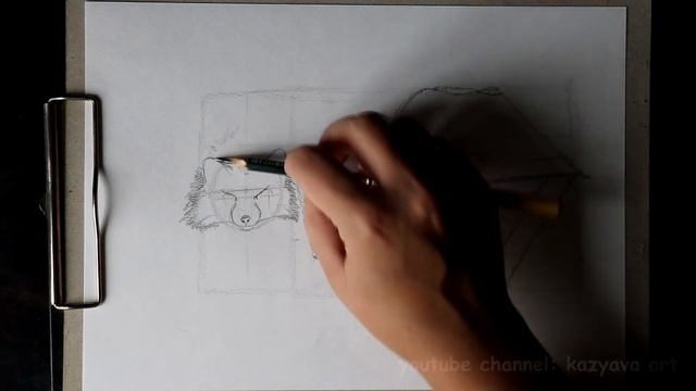 Как нарисовать книги и спящую лису. Что нарисовать на 1 сентября. День знаний. смотреть онлайн